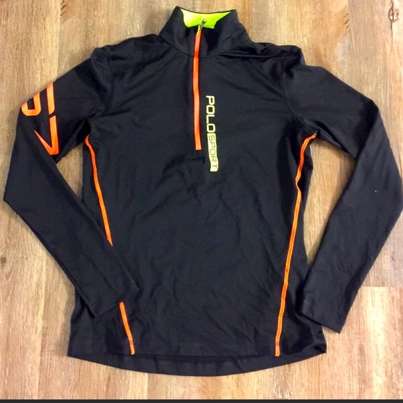 COPY - Polo Sport 1/4 zip in performance fabric - Picture 1 of 3